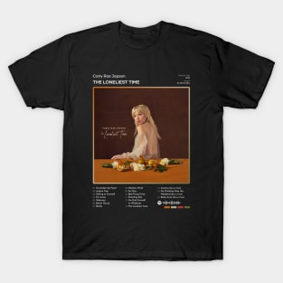 Carly Rae Jepsen - The Loneliest Time Tracklist Album T-Shirt